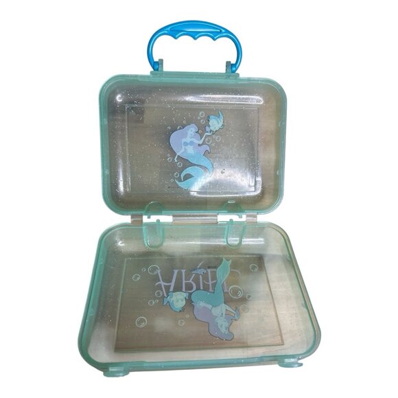 Disney The Little Mermaid Teal Case - Vintage Glitter Blue Ariel - Picture 8 of 8